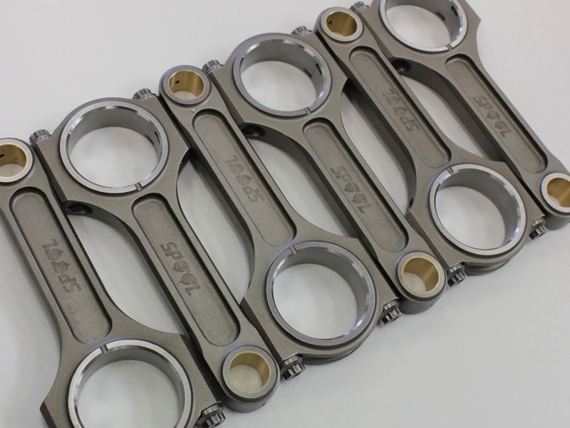 Spool Toyota 2JZ Drag Pro I beam Conrods with 7/16 Bolts – ModsDirect