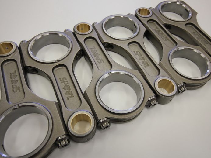 Spool Nissan RB26 Drag Pro I Beam conrods with 7/16 Bolts - ModsDirect