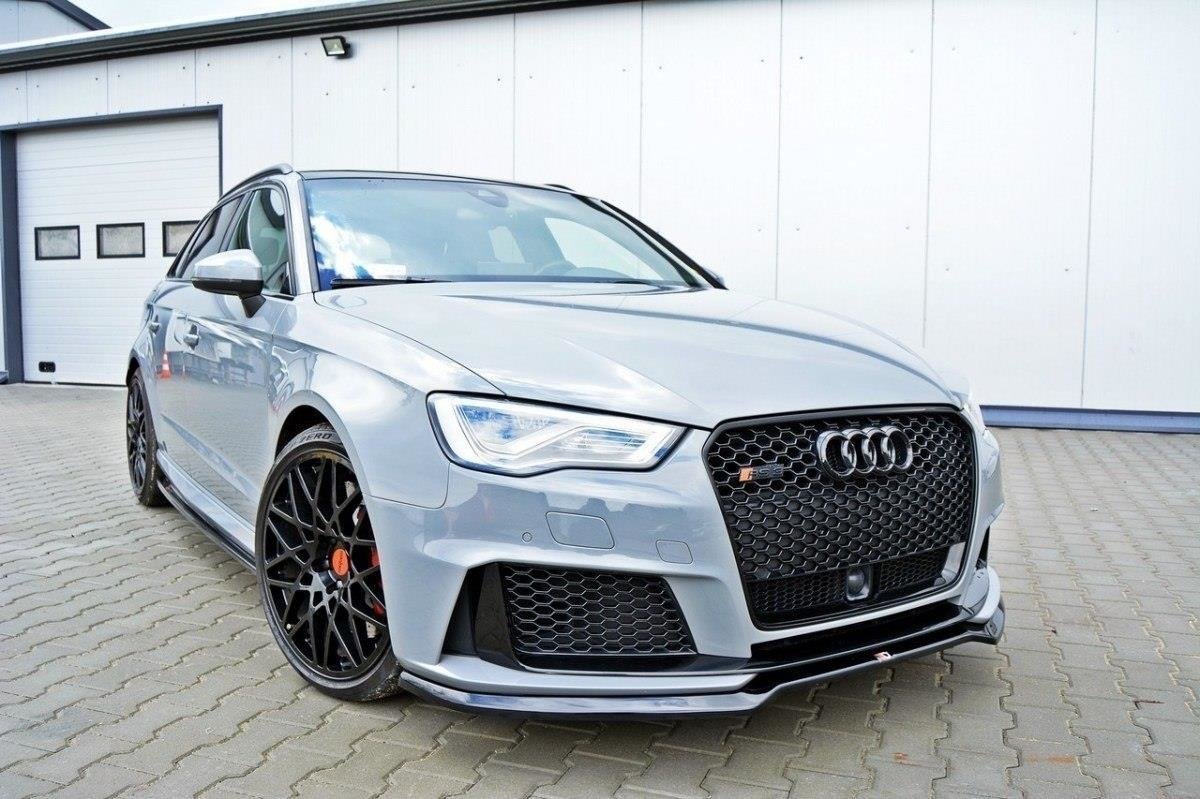 MAXTON DESIGN | V1 Front Splitter (PFL Audi RS3 8V Sportback) - ModsDirect