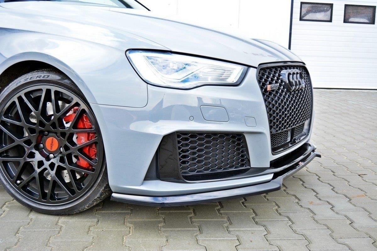 MAXTON DESIGN | V1 Front Splitter (PFL Audi RS3 8V Sportback) - ModsDirect