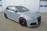 MAXTON DESIGN | V2 Front Splitter (PFL Audi RS3 8V Sportback) - ModsDirect