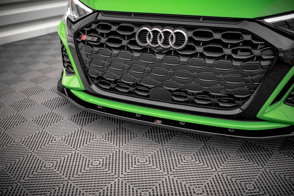 MAXTON DESIGN | Front Splitter V2 (Audi RS3 8Y) - ModsDirect