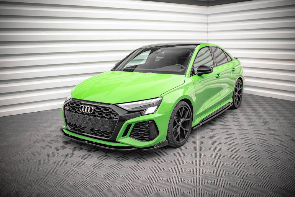 MAXTON DESIGN | Front Splitter V2 (Audi RS3 8Y) - ModsDirect
