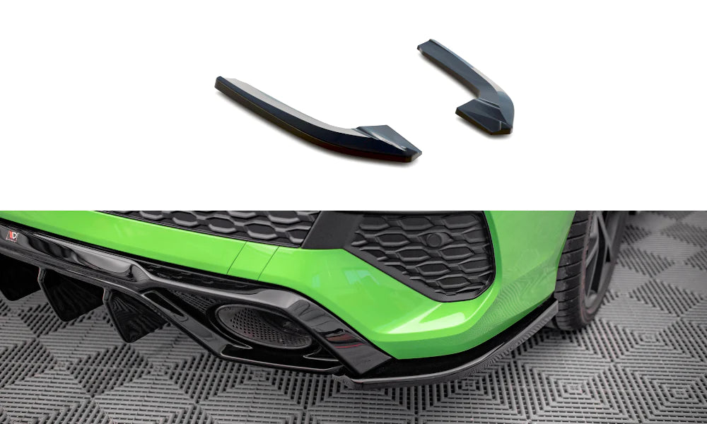 MAXTON DESIGN | Rear Side Splitter (Audi RS3 8Y Sedan) - ModsDirect