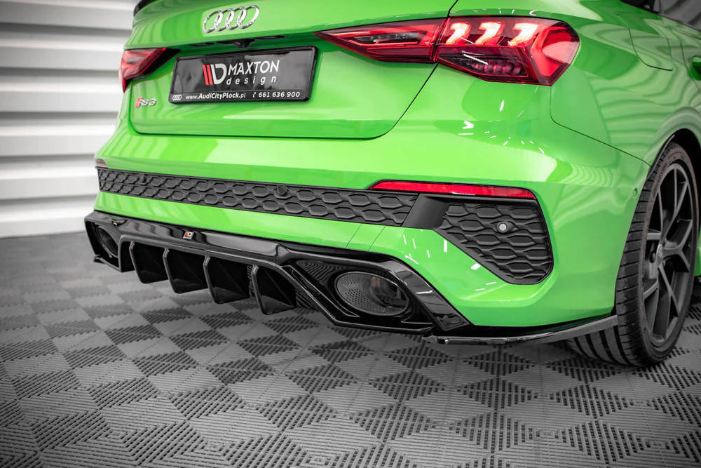 MAXTON DESIGN | Rear Side Splitter (Audi RS3 8Y Sedan) - ModsDirect