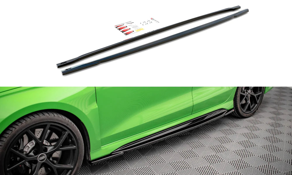 MAXTON DESIGN | Racing Durability Side Skirts (Audi RS3 8Y Sedan) - ModsDirect