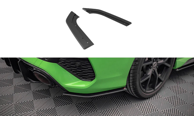 MAXTON DESIGN | Racing Durability Rear Side Splitter (Audi RS3 8Y Sedan) - ModsDirect