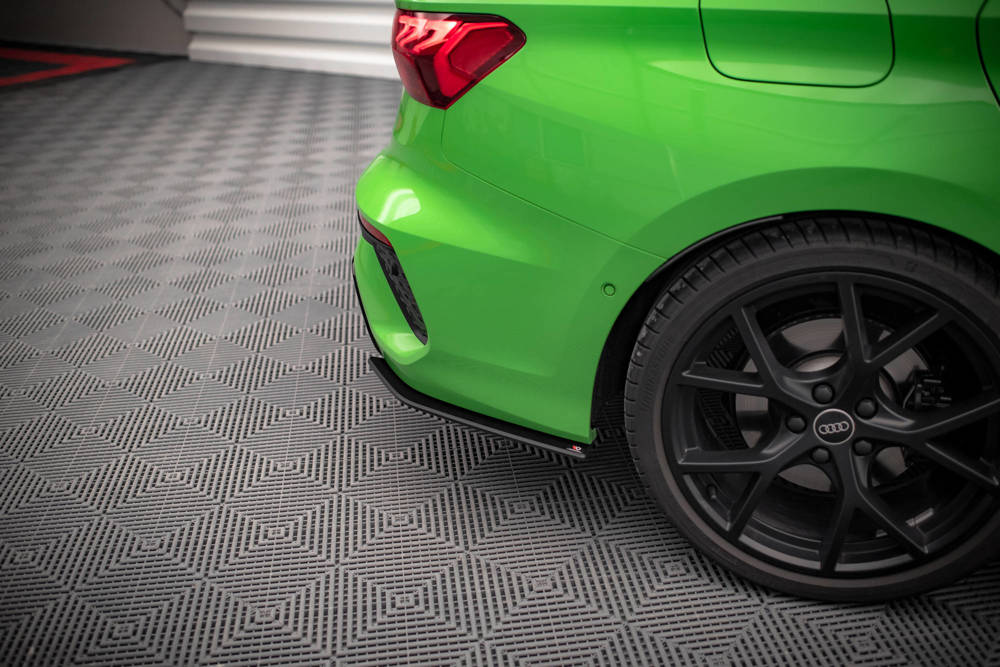 MAXTON DESIGN | Racing Durability Rear Side Splitter (Audi RS3 8Y Sedan) - ModsDirect