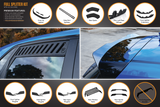 i30 SR Hatch (2017-2018) Full Lip Splitter Set