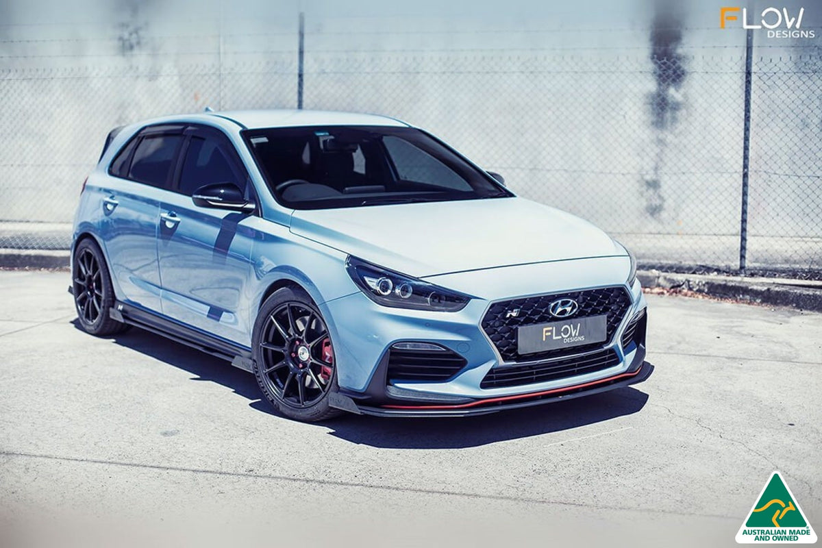 i30N Hatch PD (2018-2020) Front Lip Splitter Winglets (Pair)
