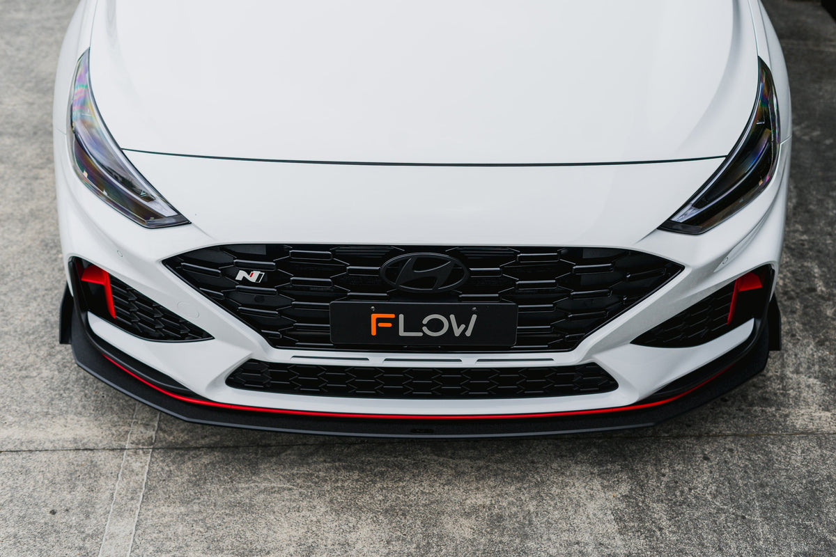 i30N Hatch PDE V6 FL2 2025 Front Lip Splitter Winglets (Pair)