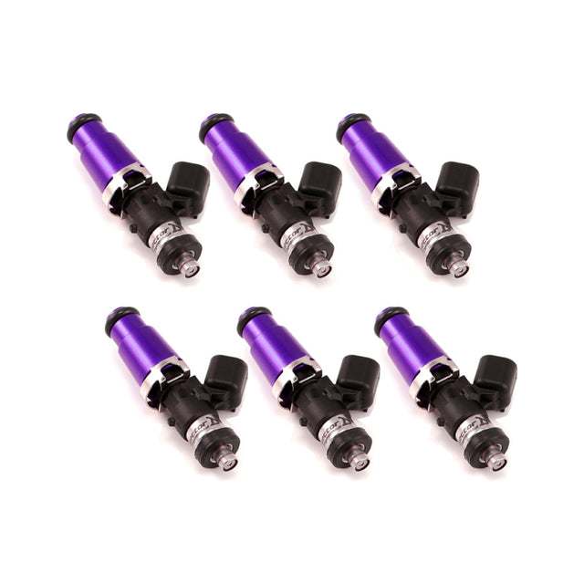 Injector Dynamics ID1050-XDS Direct Fit Injectors Set of 6- Nissan Skyline R32/R33/R34 (w/14mm Top O-Ring)