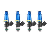 Injector Dynamics ID1300-XDS Direct Fit Injectors Set of 4- Nissan SR20/Toyota 3S-GTE/Honda B-Series/D-Series