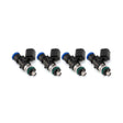 ID2600-XDS Injectors Set of 4, 34mm Length, 14mm Top O-Ring, 14mm Lower O-Ring- Universal