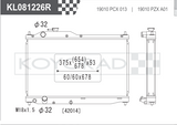Koyorad Performance Radiator: Honda S2000 AP1 F20C MT 1999-2009