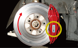 Dixcel Brake Temperature Indicator Stickers, 10 Pack - 149°C-260°C