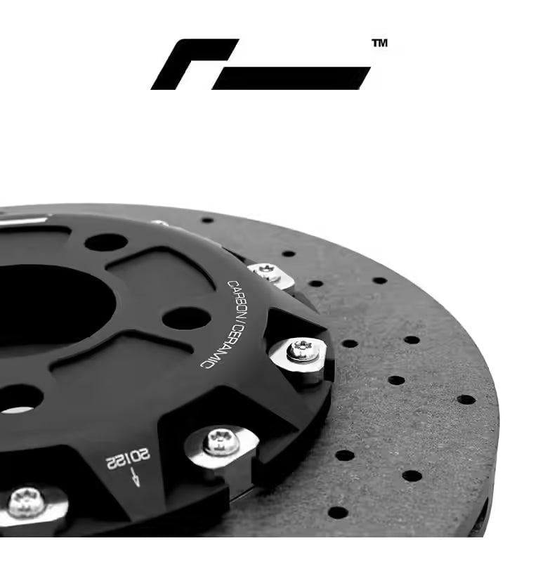 RacingLine Stage 3+ Performance Rear Carbon Discs and Pads / MQB / Pads and Rotors 310x22mm