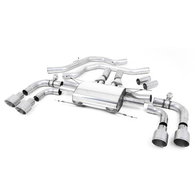 Milltek Sport | Front Pipe-Back (Valved) Alfa Romeo Giulia Quadrifoglio - ModsDirect