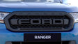 Ford Genuine PX3 Series grille with bold "FORD" emblem, designed for durability and style on the Ranger model.