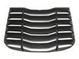 MP CONCEPTS Rear Window Louver in Matte Black offers sleek styling and enhanced privacy for your vehicle's rear window.