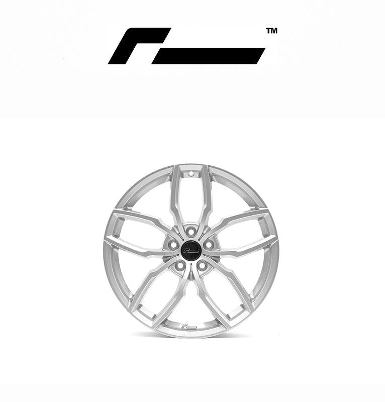RacingLine R360 19″ x 8.5″ Wheel / ET44 / Set of 4 Wheels- Bright Silver