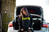 RacingLine Black Hoodie with Acid Box Logo- XXL