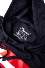 RacingLine Black Hoodie with Red Box Logo- Large