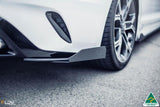 White Stinger CK GT Rear Spat Splitter Winglets