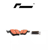 RP700 Performance Brake Pads / 300mm Smaller Rear non-vented (Non Performance Pack, eg Golf 7 GTI)