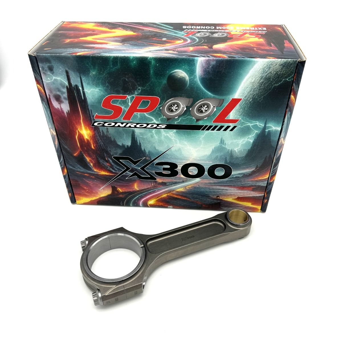 Spool Holden / Nissan RB30 X300 Extreme 300M Conrods with ARP L19 7/16 Bolts - ModsDirect